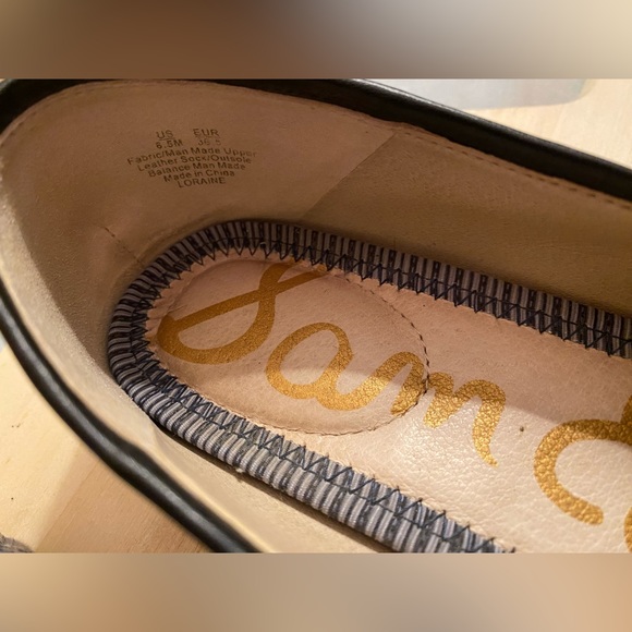 Sam Edelman Blue Floral Lorraine Loafers Size 6.5 - Picture 5 of 6